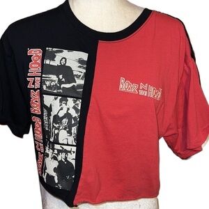 Boyz N The Hood Band Crop Top Cotton M